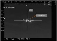 UAV/electro sistema óptico transportado por via aérea do sensor com captação e seguimento do alvo