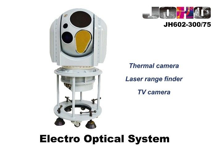 Sistema naval da câmera do EO IR com a câmera térmica de MWIR, telêmetro do laser de 20Km