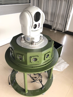 Gimbal de rastreamento EO/IR à prova d'água e anti-vibração para navios pequenos e médios